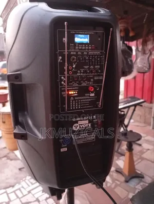 JAC Speaker-15inch_ Complete Set With Mic and Stand