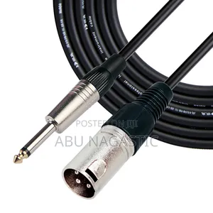 Male XLR 3 Pin to TRS Audio Jack Cable