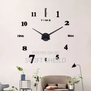 Classic Spec 3d Wall Clock Large 100 to 120cm Diameter