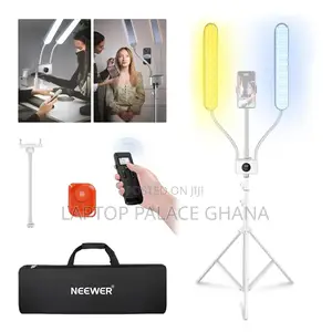 NEEWER Esthetician Light With Phone Holder Travel Bag Kit