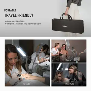 NEEWER Esthetician Light With Phone Holder Travel Bag Kit