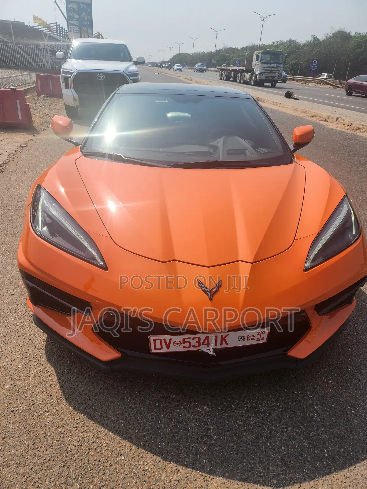 Chevrolet Corvette 2023 Orange