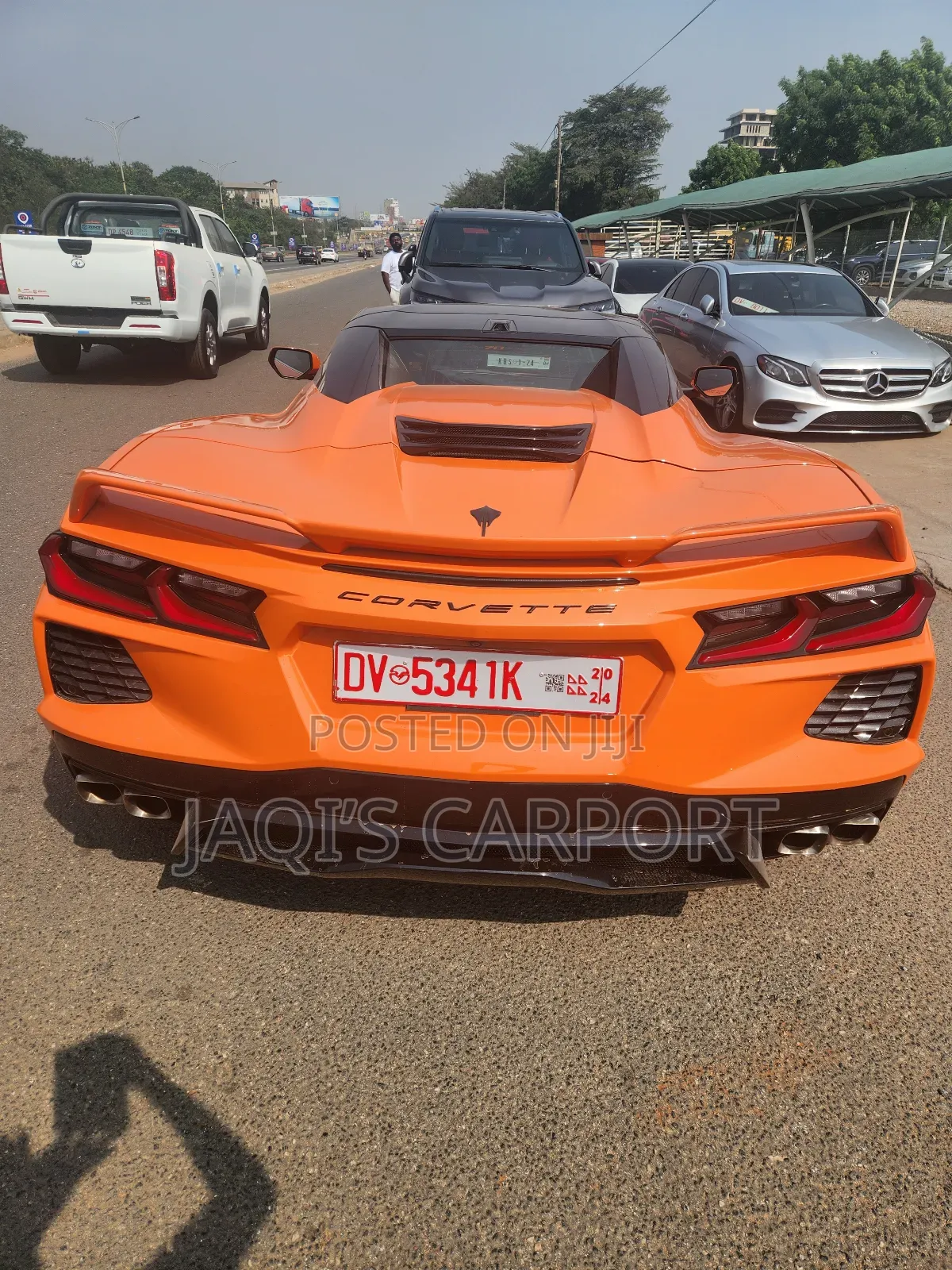 Chevrolet Corvette 2023 Orange