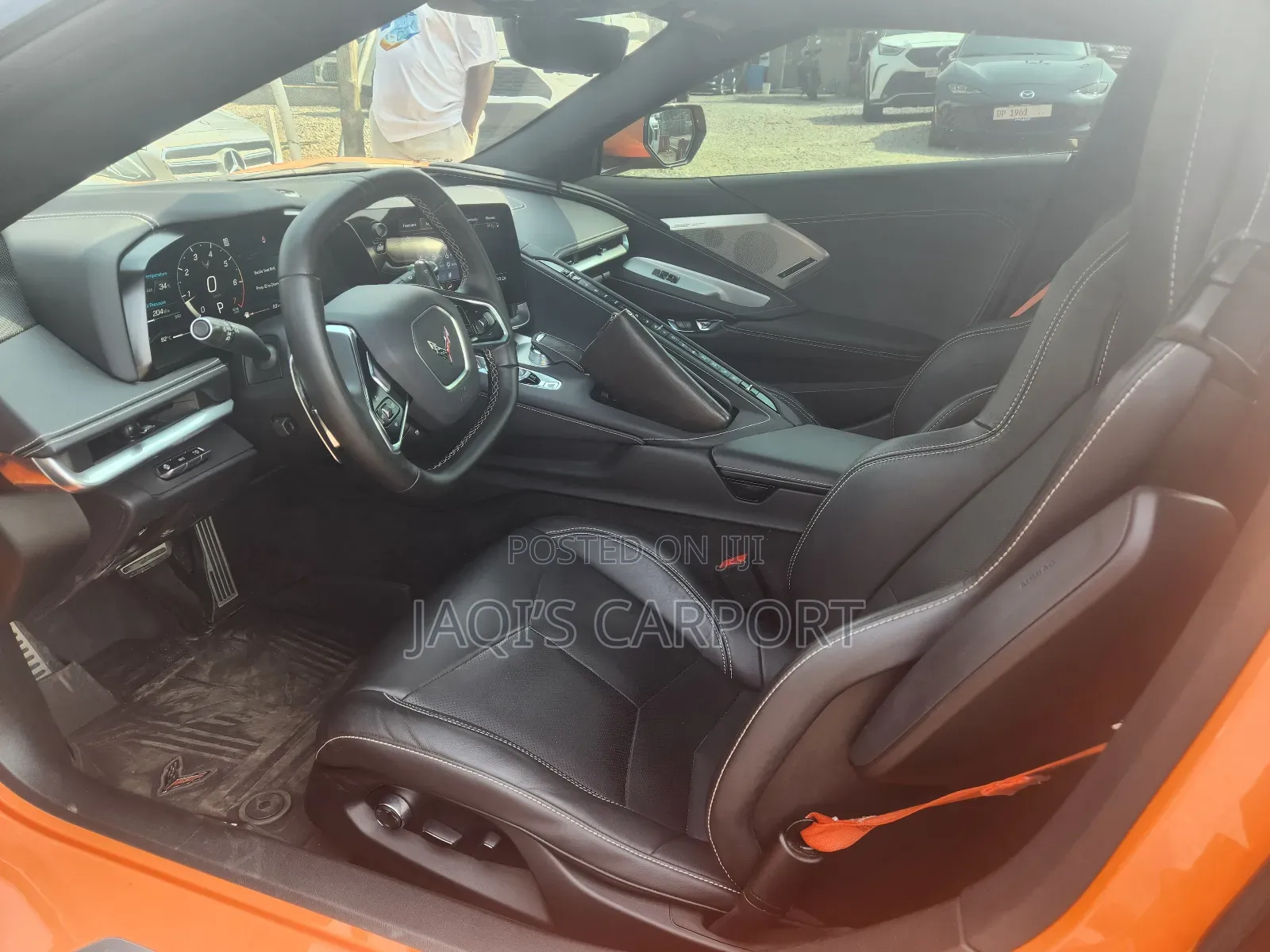 Chevrolet Corvette 2023 Orange