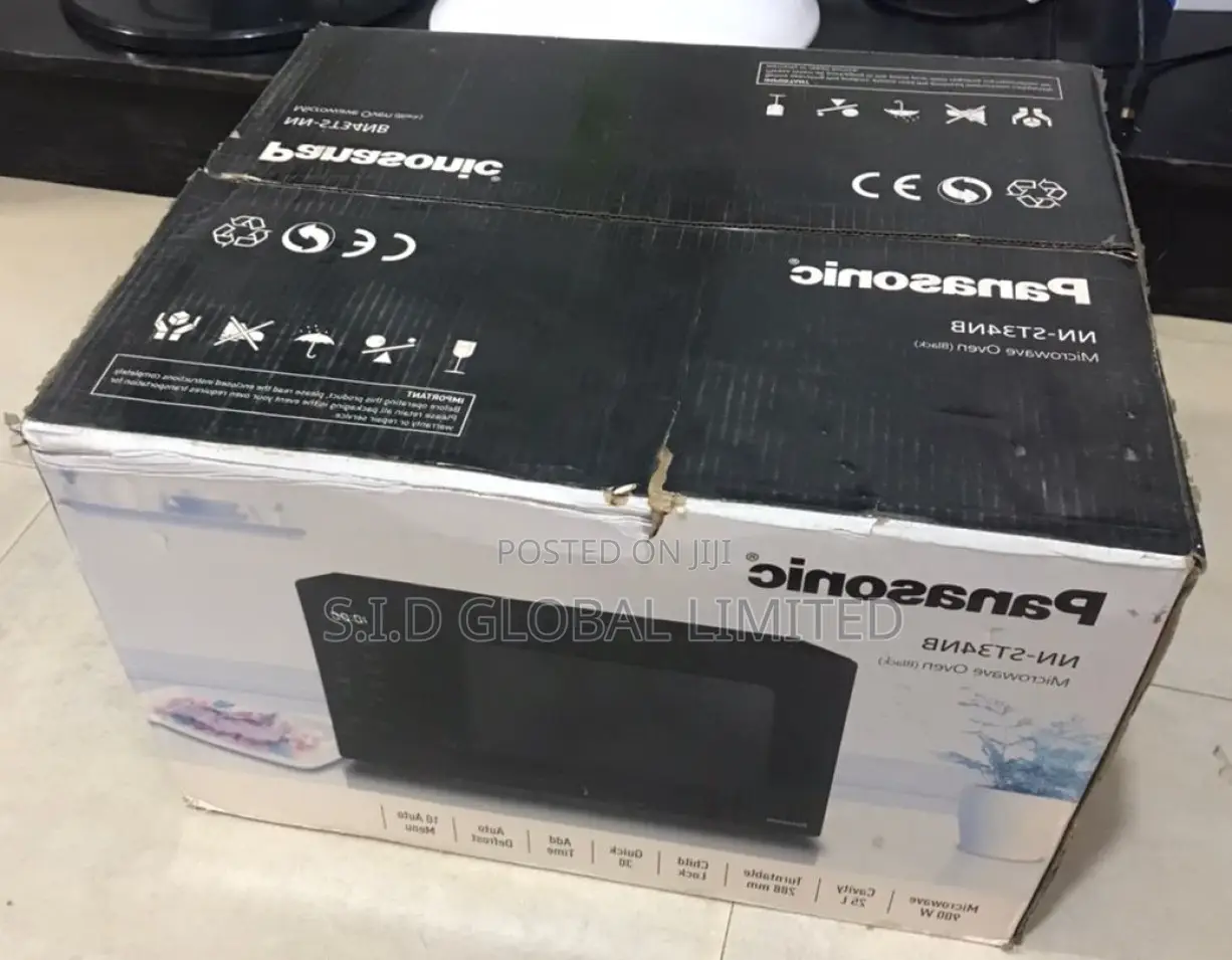 Perfect Modern Panasonic 25L Compact Solo Microwave Oven