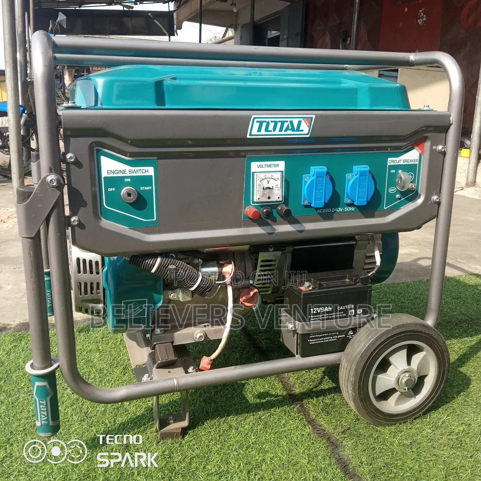 Total's High Tech Geneset Petrol Geneset 10kva 13000w