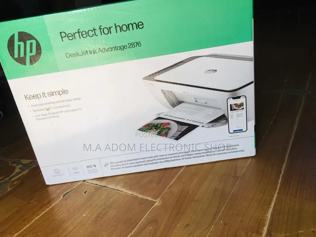 HP 2876 Color/Black White: Print From Anywhere, Anytime