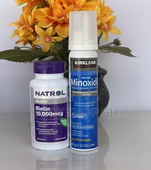 Kirkland Foam +Biotin for Beard and Receding Hairline Growth