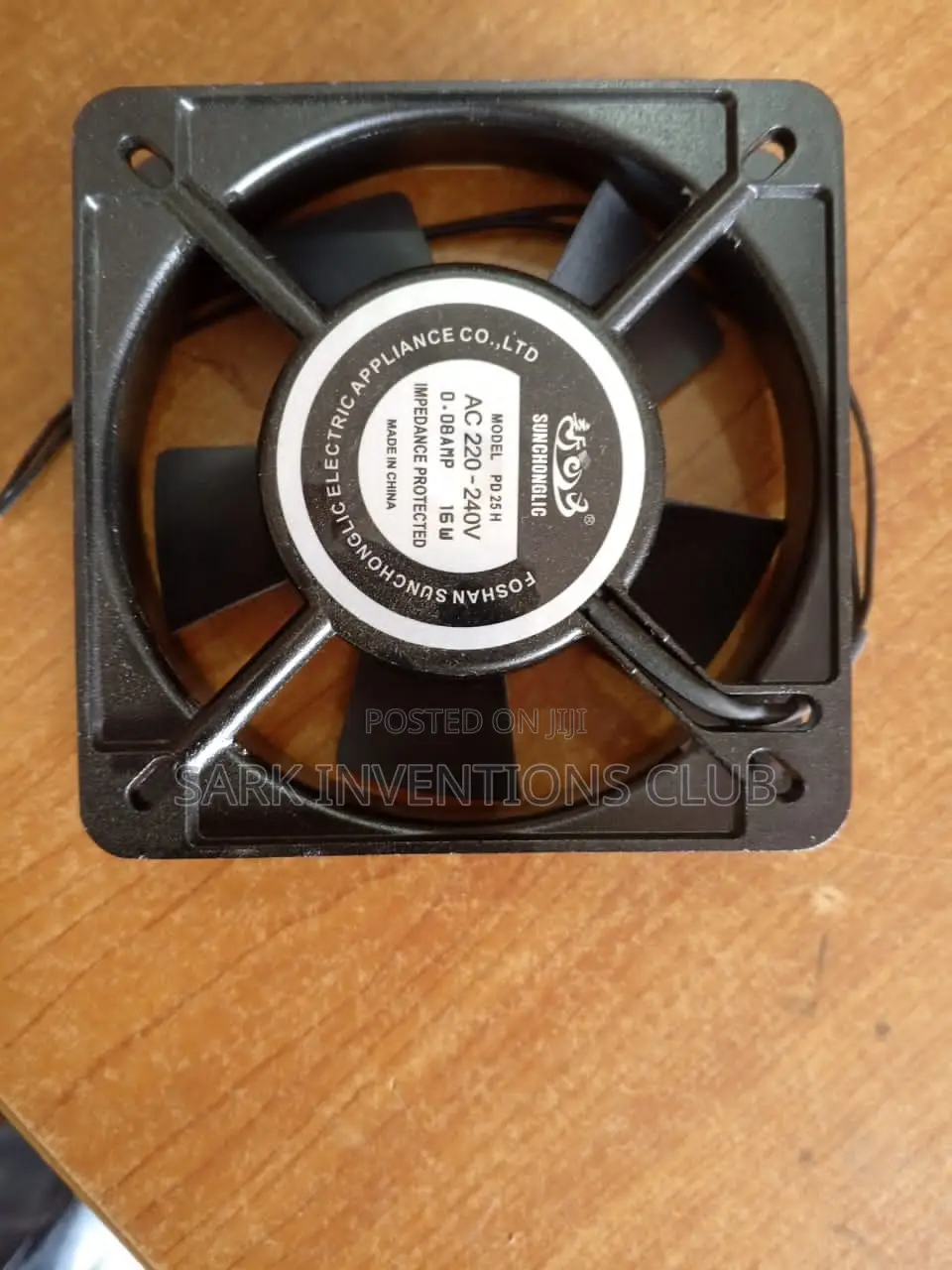 Fan for Incubator