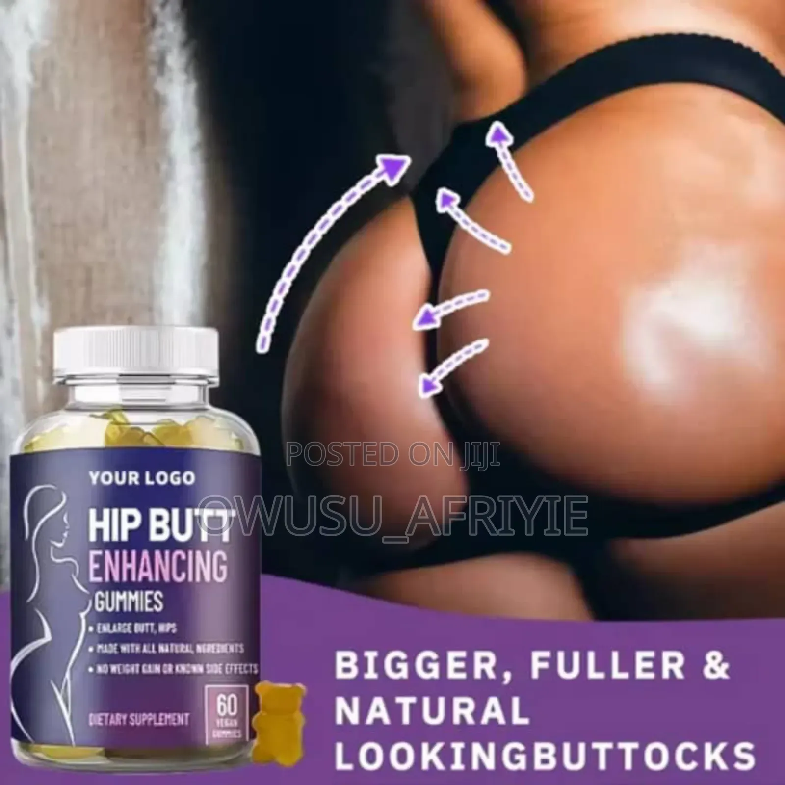 Hip Butt Enhancing Gummies