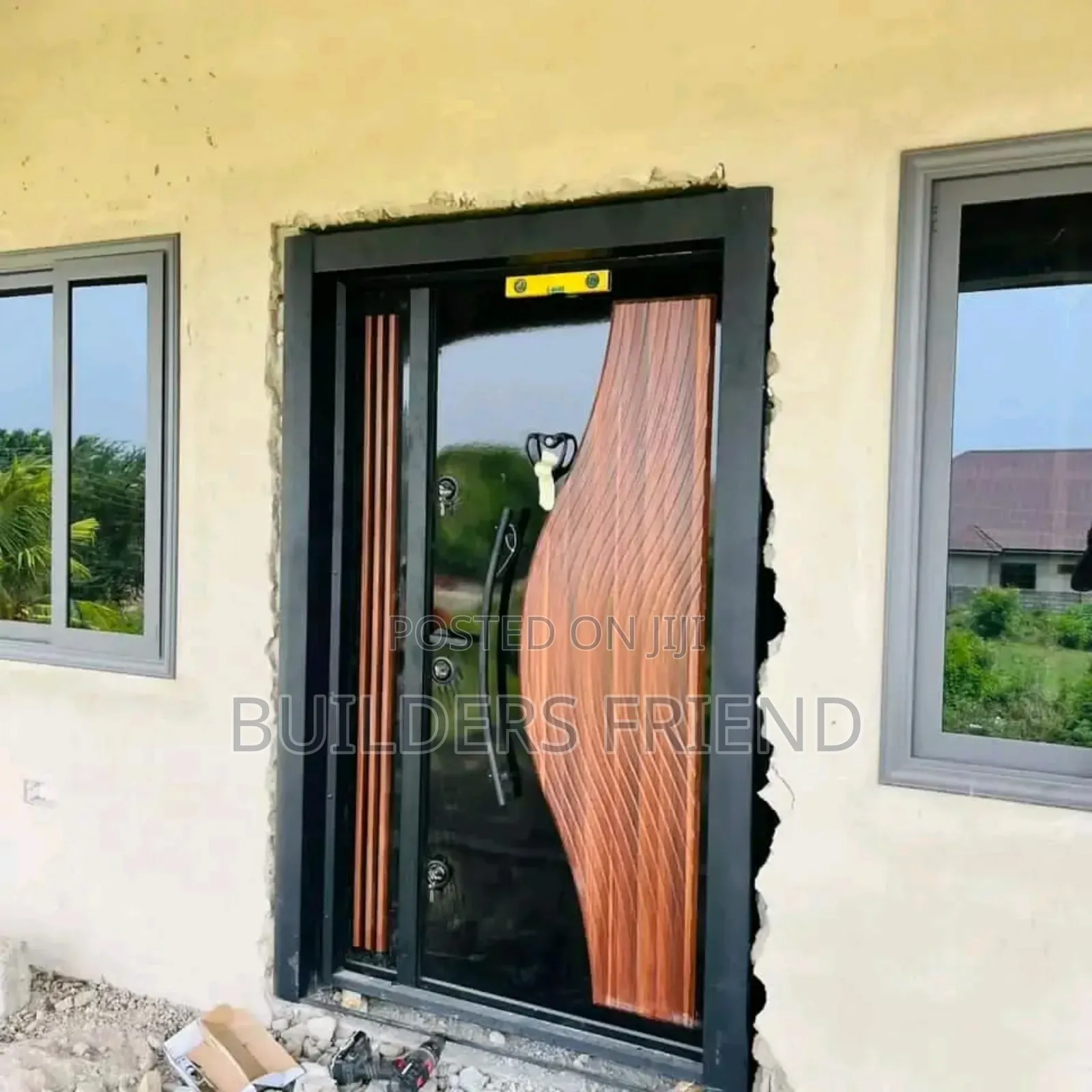 Exclusive Turkish One Half Heavyduty Entrance Security Door