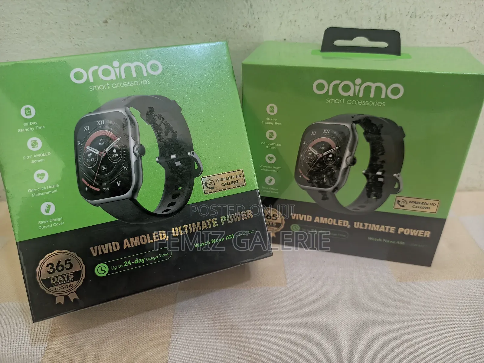 Oraimo Watch Nova Am 2.01" Amoled Curved Screen