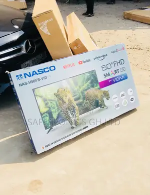 Nasco 50 Inch Smart Crystal Streamline Led UHD Tv