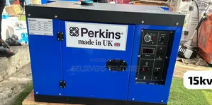Uk Made Perkins Geneset 15kva 16500w Silent Diesel Generator
