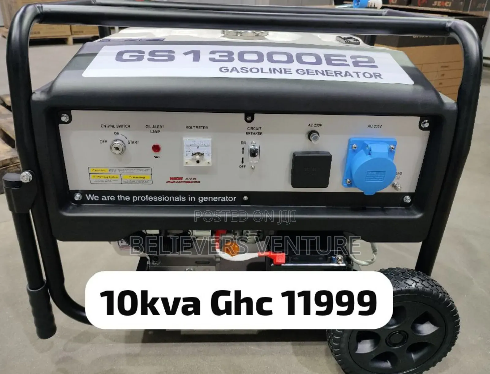 GS13000E2 Generator Silent Petrol 10kva 13000W Key Generator