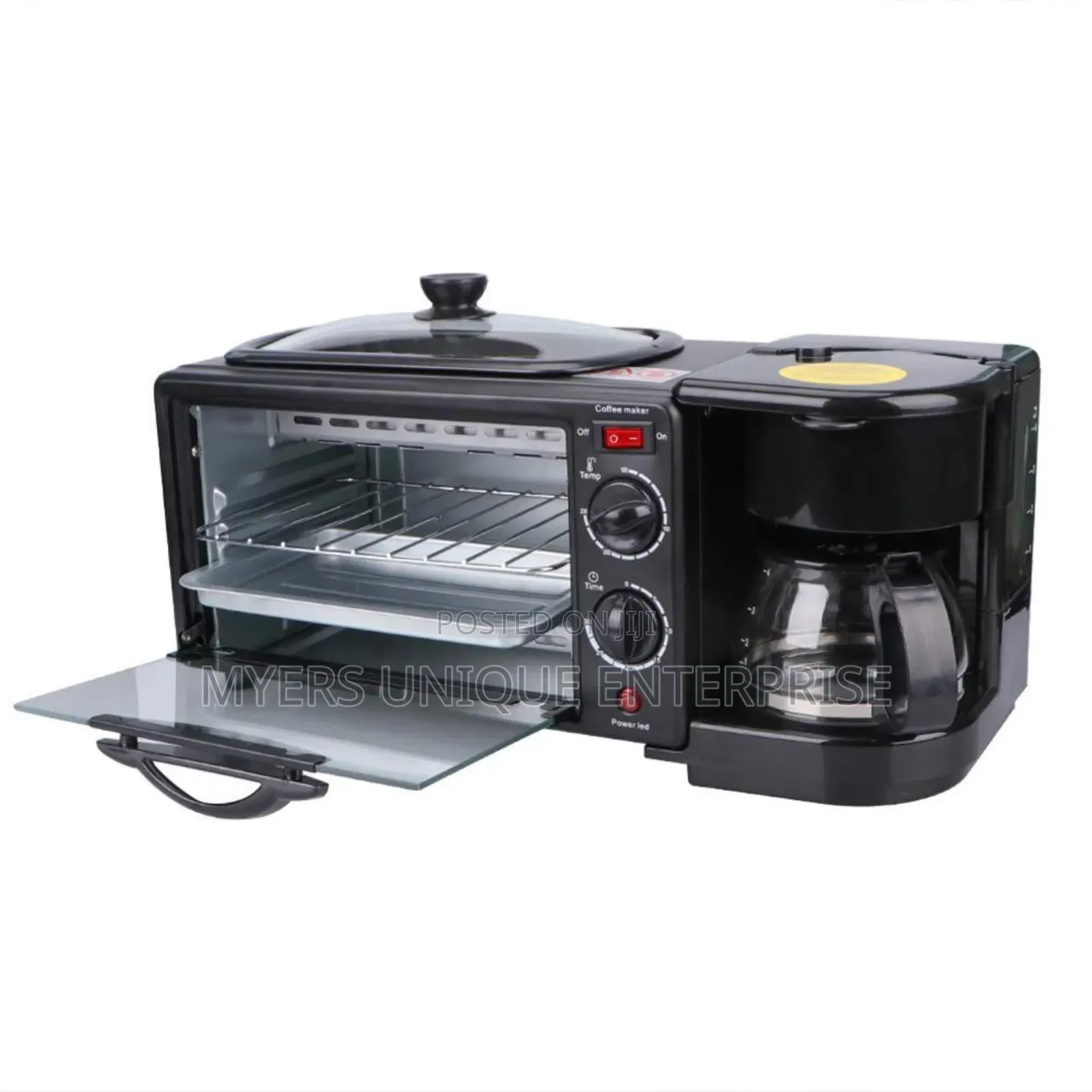 Highly Efficient 3in1 Silver Crest Breakfast Machine