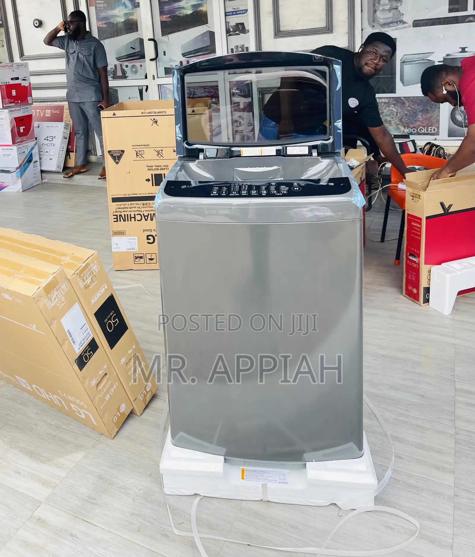 Buy Unique LG 16kg Smart Top Load Washing Machine.