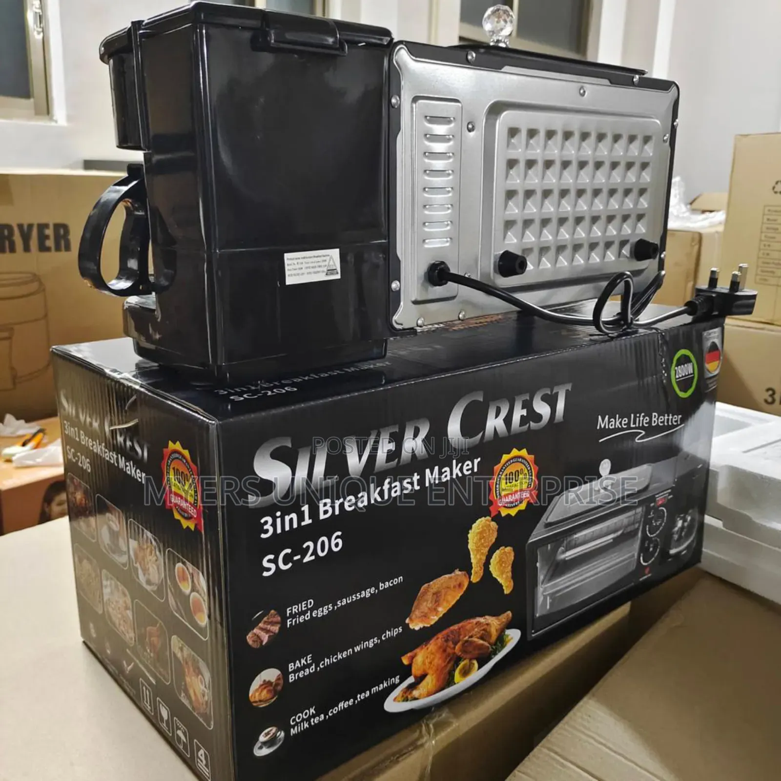 High Quality 3in1 Multipurpose Breakfast Machine