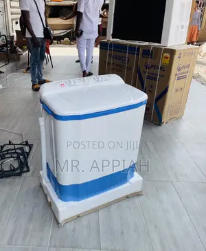 Smart Wash Zara 7kg Semi-Auto Electric Washing Machine.