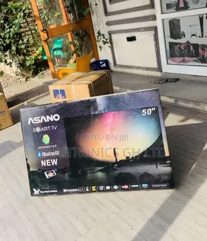 50 Inch Led Smart Screen Android Clear Crystal Tv