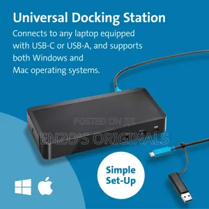 USB-C and USB 3.0 Docking Station Kensington SD4700P