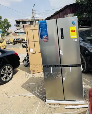 Efficient Cooling Midea 474ltr 4 Door Side by Side Fridge.