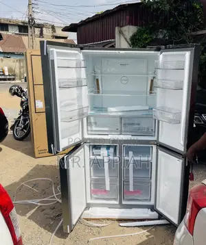 Frosty Freshness Midea 474ltr 4 Door Side by Side Fridge.