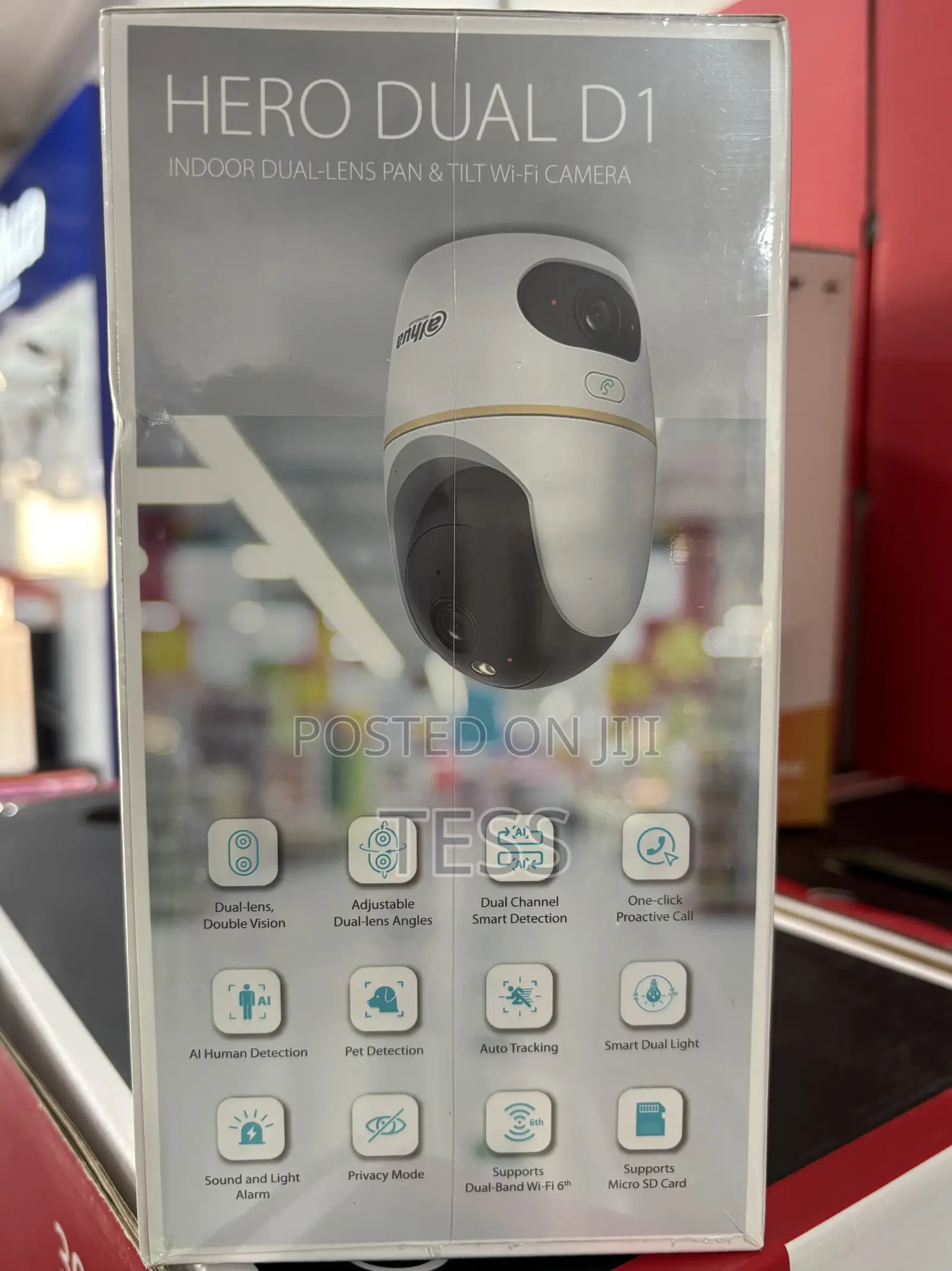 Dahua Wifi Camera Hero Dual D1 Dual Lens 2way Talk