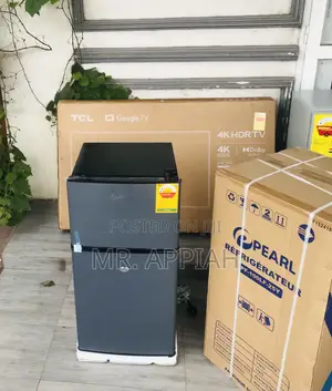 Cool Elegance Pearl Table Top Double Door Electric Fridge.