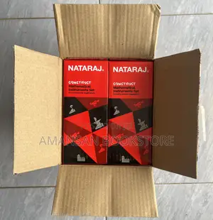 Box of Nataraj Maths Sets (12 Pieces)