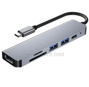 6 In1usb C to Usb 3.0 Hdmi-Compatible Dock Usb Hub C Type-C