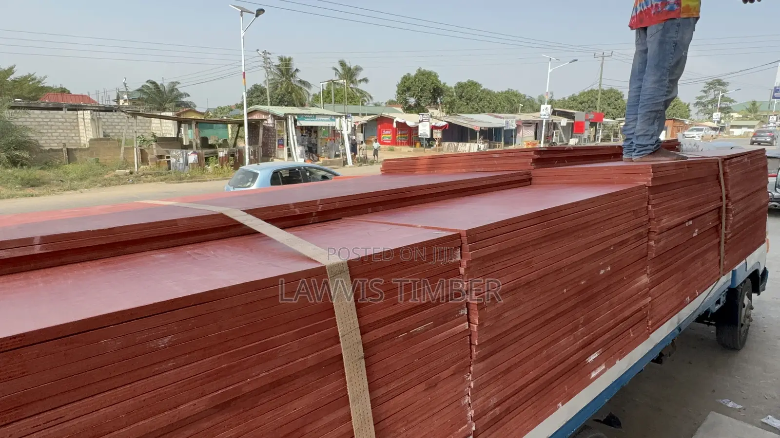 Red Marine Plywood 18mm / Form Work ( Free Delivery)