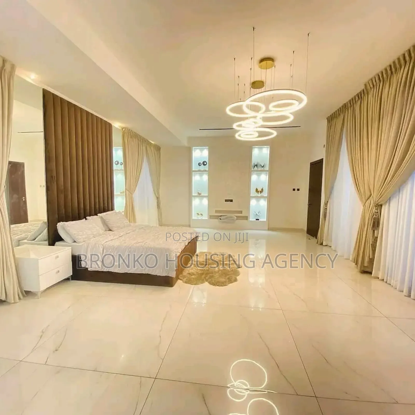 Furnished 4bdrm House in Bronko Housing, East Legon for rent