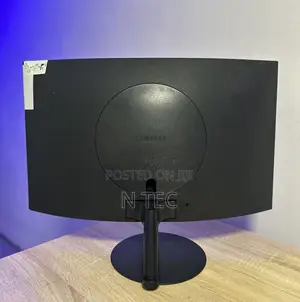 27 Inches Samsung Curved FHD Monitor 75hz Black.