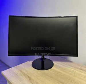 27 Inches Samsung LED Curved Monitor , 75hz, 4ms, Curve