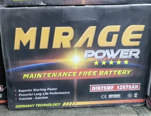 15 Plates 75 AH Battery MIRAGE 12 Months Warranty
