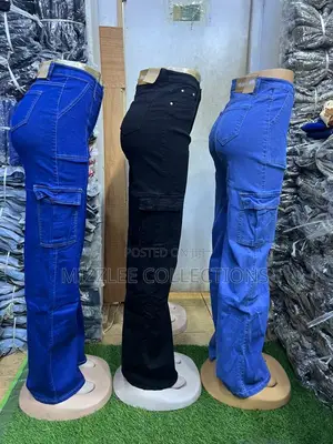 Side Pocket Jeans For Ladies