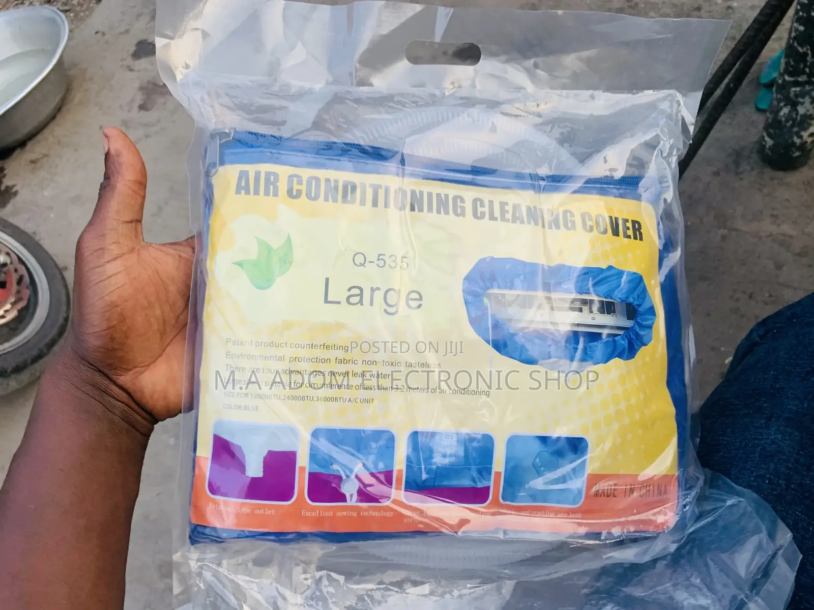 Air Conditioner Cover for Servicing