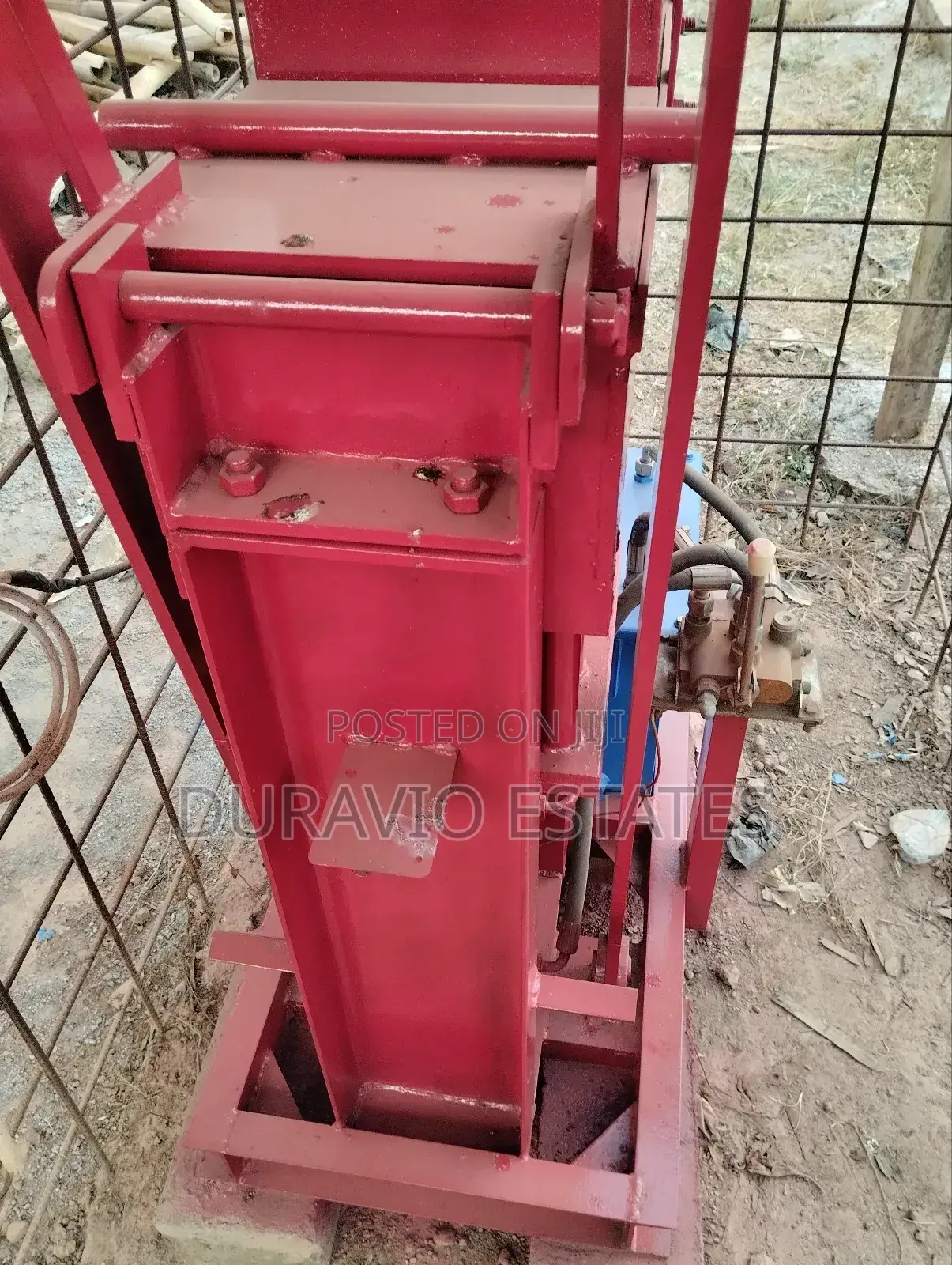 Industrial Interlocking Brick Machine