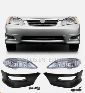 Toyota Corolla 2003-2008 Fog Light, Bumper Spoiler,