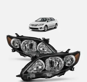 Toyota Corolla 2011-2013 Head Light Black