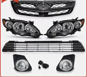 Toyota Corolla 2011-2013 Grille, Fog Light, Head Light