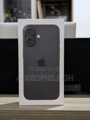 New Apple iPhone 16 128 GB Black
