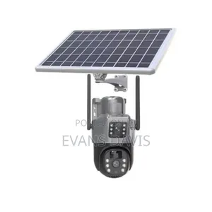Universal 4g Sim Solar Camera 8mp Dual Lense