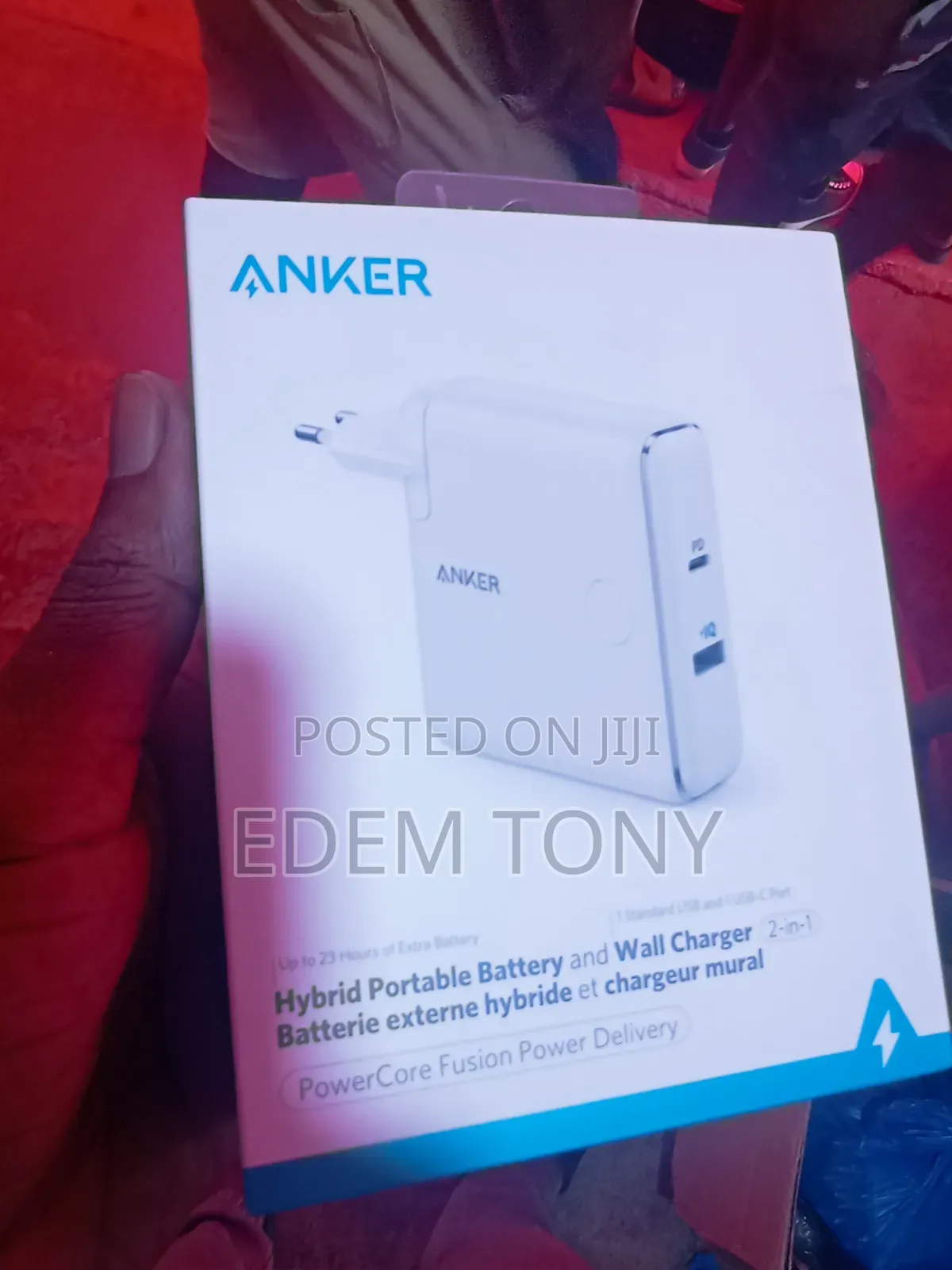 Anker Hybrid Portable Battery and Wall Charger