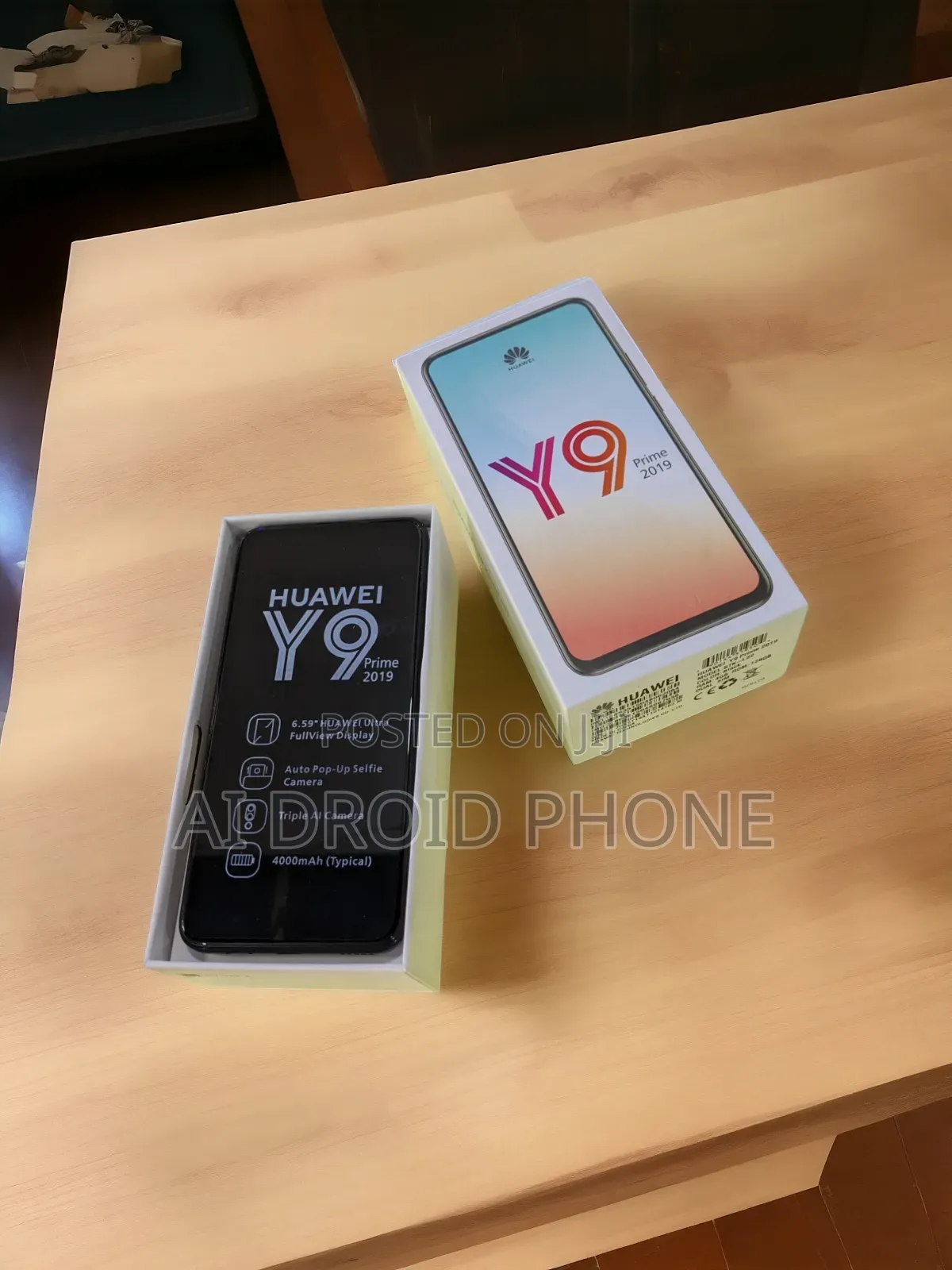 New Huawei Y9 Prime 2019 128 GB Gold