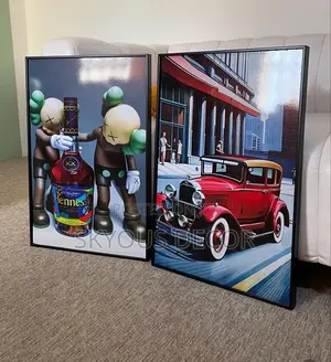 Kaw Abd Car Designs Wall Art Decor(Pre Order Only )