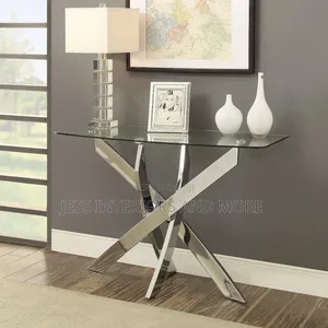 Console Table (Glass Top)