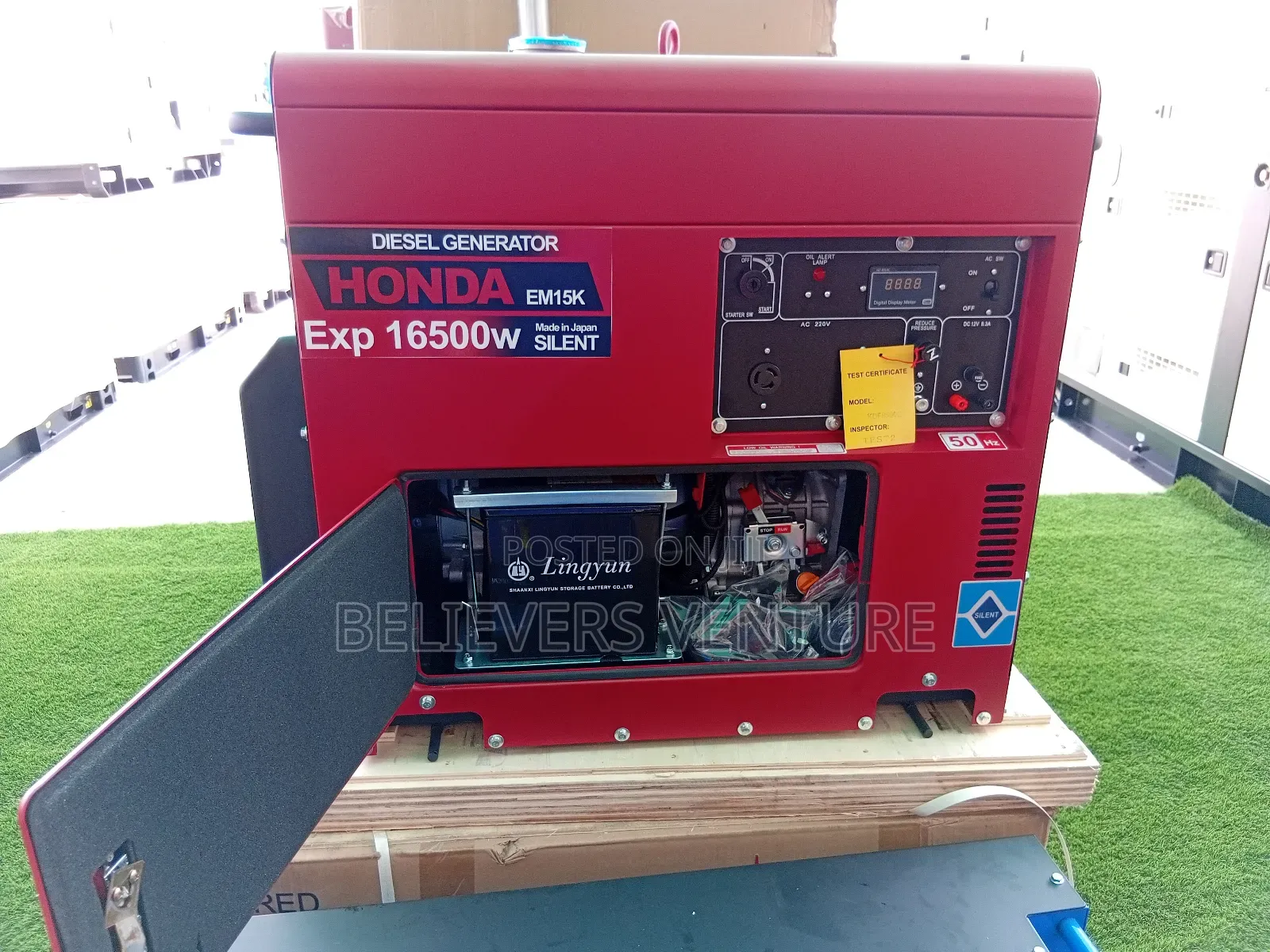 100 % Copper Honda Diesel Generator 16500watt Diesel Engine