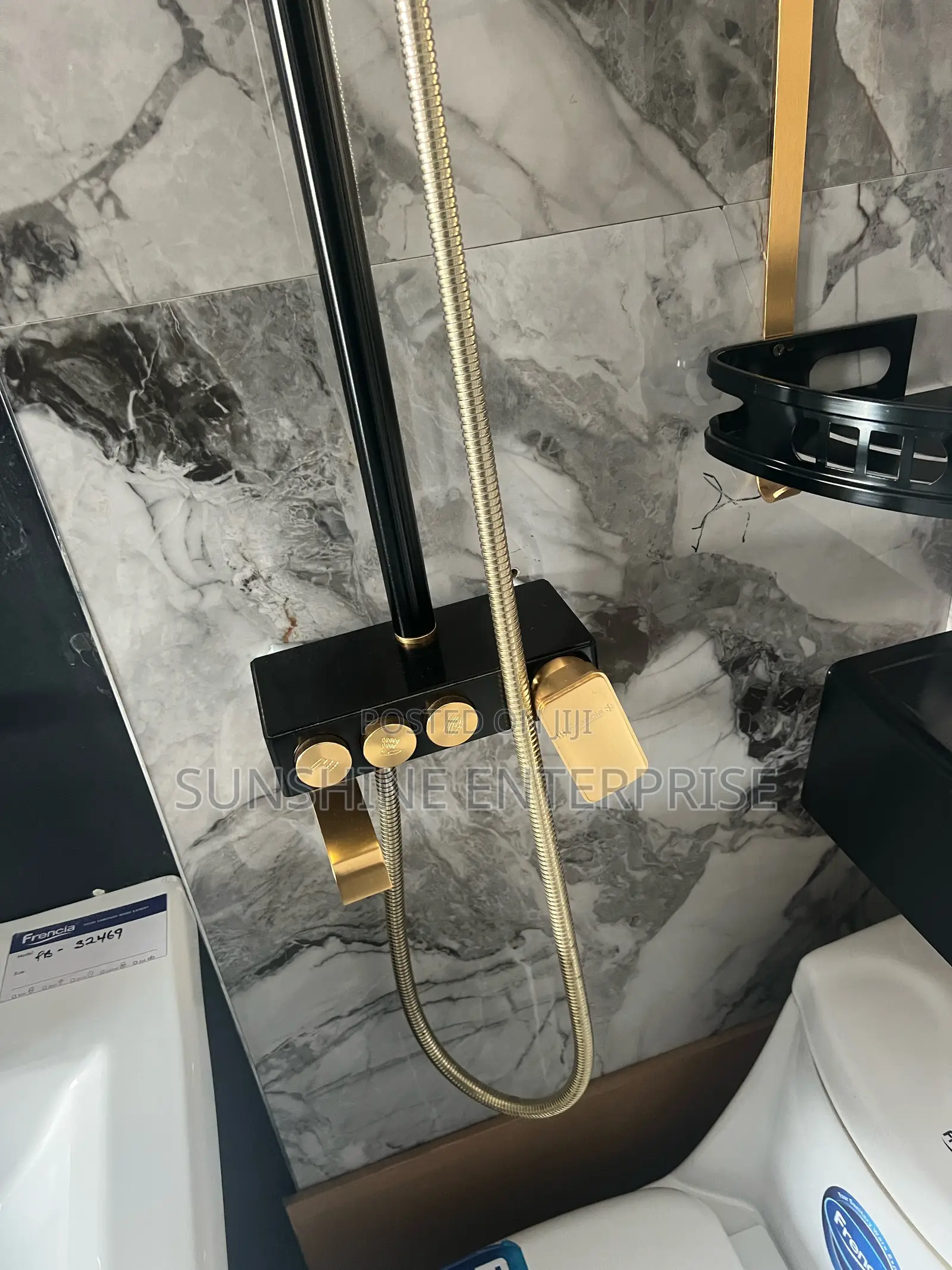 Bathroom Shower Set With Accessories